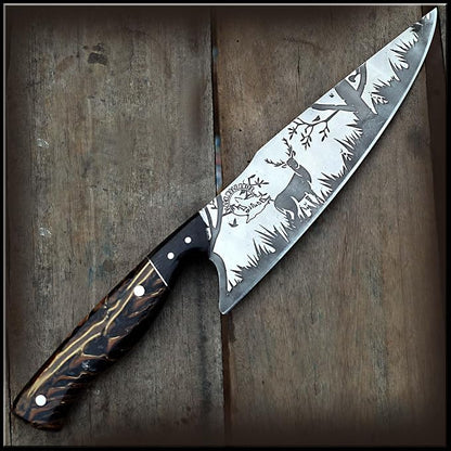 Chef Knife - 8 Inch Home Essentials Sharp Kitchen knife HC Steel Japanese Knife Paring knife, Birthday Gifts for Women/Men, Gifts for Mom/Dad, Kitchen Gadgets with Premium Gift Box