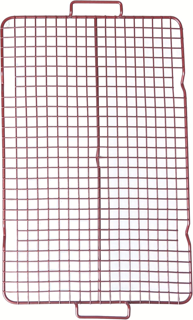 CasaWare 3pc Ultimate Commercial Weight 15 x 10 x 1-inch Cookie Sheet/Cooling Grid Set (Blue Granite)