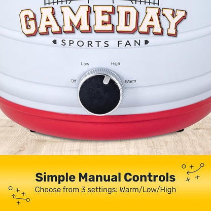 Nostalgia Game Day 4-Quart Kickin' Keg Slow Cooker with Lid and Ladle, Long-Lasting Ceramic Material and Keg-Like Appearance, Cooks Chicken Wings, Meatballs, Chilli, Cheese, Soup, Stews, and More