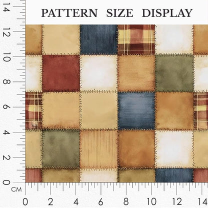 100% Cotton Fabric by the Yard – Turkish Quality Quilting & Sewing Fabric, 1 Yard x 1.69 Yards Wide, Patchwork Cotton for Crafts