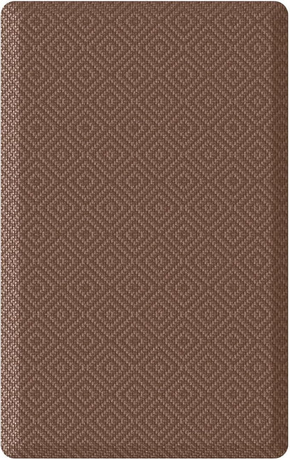 Ophanie Kitchen Mats for Floor, 1/2 Inch Thick Kitchen Rugs, 20x32 Anti Fatigue Standing Cushioned Mat, Waterproof,Comfort Ergonomic Mat for Office, Home, Sink, Brown Non-Slip Bottom