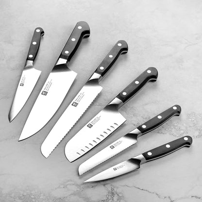 ZWILLING Pro Knife Set - 9 Piece with In-Drawer Block