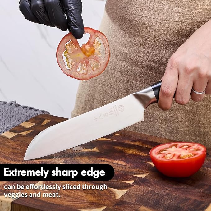 SHI BA ZI ZUO Meat Cleaver Set, 2 Pieces Professional Butcher Knife and Chef Knife Bone Chopper Perfect for Restaurants and Home Kitchen Use