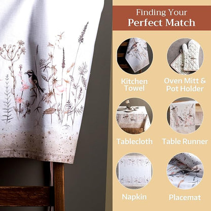 Maison d' Hermine 100% Cotton Apron for women with Pocket Kitchen Chef Apron for Men Cooking Spring Summer
