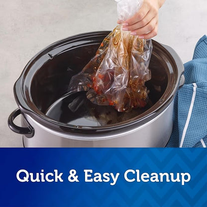 Reynolds Kitchens Slow Cooker Liners, Regular (Fits 3-8 Quarts), 6 Count (Pack of 12)