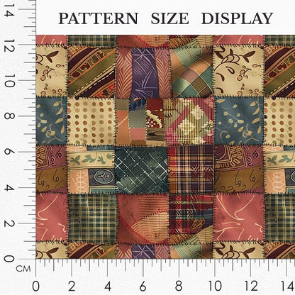 100% Cotton Fabric by the Yard – Turkish Quality Quilting & Sewing Fabric, 1 Yard x 1.69 Yards Wide, Patchwork Cotton for Crafts