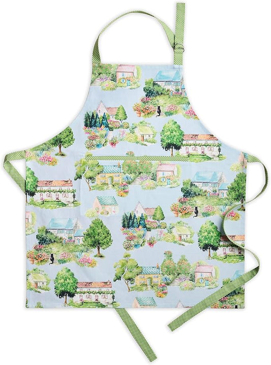 Maison d' Hermine 100% Cotton Apron for women with Pocket Kitchen Chef Apron for Men Cooking Spring Summer