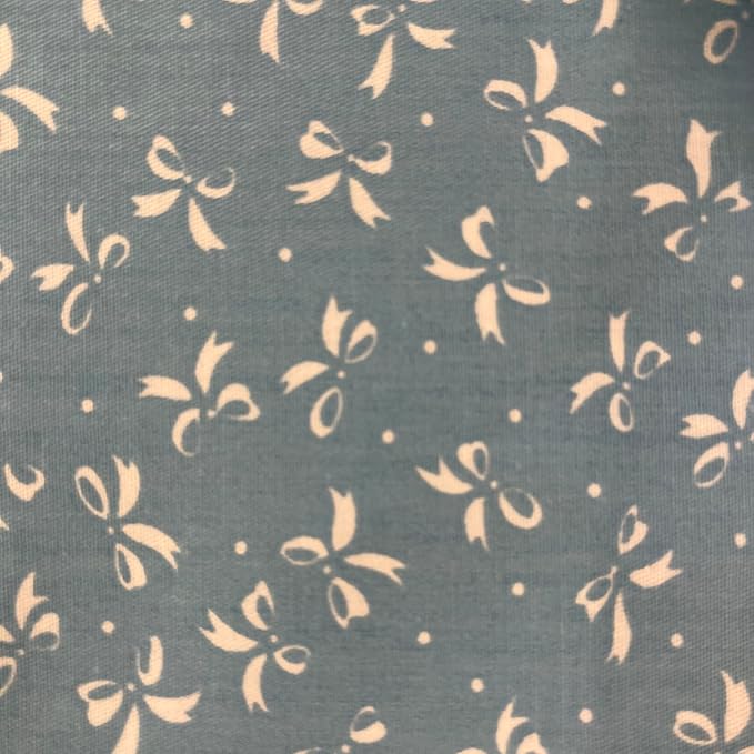 20" x 20" Cotton Fabric DIY Making Supplies Quilting Patchwork Fabric Fat Quarter Bundles DIY for Quilting Cotton Patchwork Cushions (Bow, 20" x 20")
