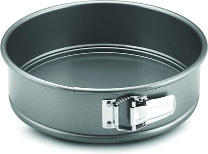 Anolon 54711 Advanced Nonstick Springform Baking Pan / Nonstick Springform Cake Pan / Nonstick Cheesecake Pan, Round - 9 Inch, Gray