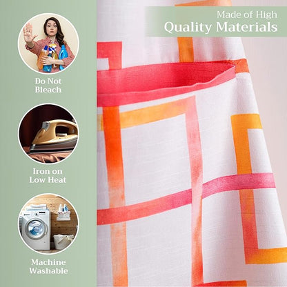 Maison d' Hermine 100% Cotton Apron for women with Pocket Kitchen Chef Apron for Men Cooking Spring Summer