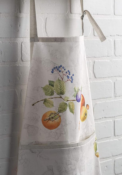 Maison d' Hermine 100% Cotton Apron for women with Pocket Kitchen Chef Apron for Men Cooking Spring Summer