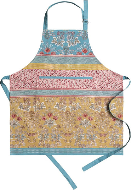 Maison d' Hermine 100% Cotton Apron for women with Pocket Kitchen Chef Apron for Men Cooking Spring Summer