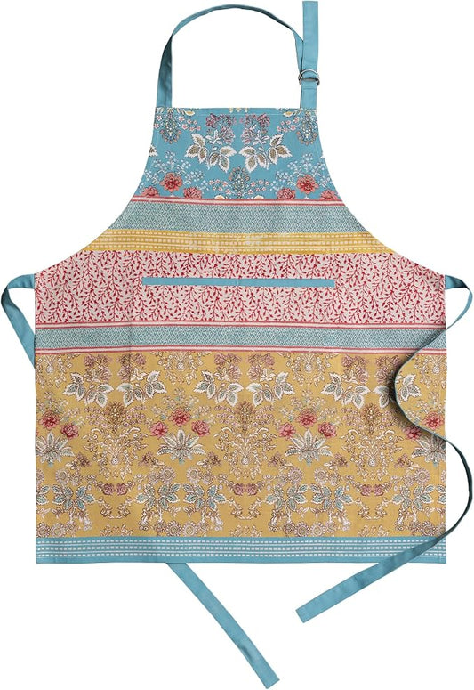 Maison d' Hermine 100% Cotton Apron for women with Pocket Kitchen Chef Apron for Men Cooking Spring Summer