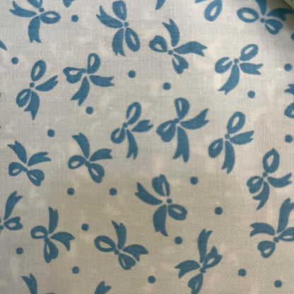 20" x 20" Cotton Fabric DIY Making Supplies Quilting Patchwork Fabric Fat Quarter Bundles DIY for Quilting Cotton Patchwork Cushions (Bow, 20" x 20")