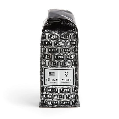 Alpha Coffee - Task Force Zulu - 16 oz. Premium Gourmet Organic Medium Roast Coffee (Task Force Zulu Whole Bean, 1 Pound (Pack of 1))