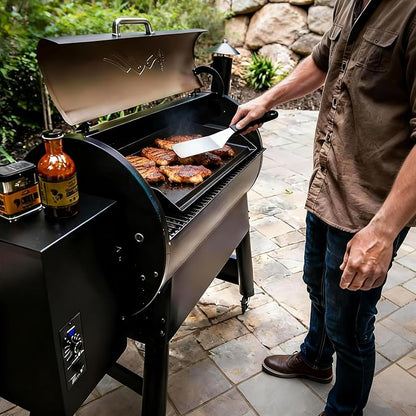 BBQ Future Universal Cast Iron Griddle for Gas Grill with Spatula Set, 23" x 16" Pre-Seasoned Nonstick Griddle Insert Large BBQ Flat Top Plate for All Gas/Electric Grill, Stove Top and more