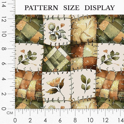 100% Cotton Fabric by the Yard – Turkish Quality Quilting & Sewing Fabric, 1 Yard x 1.69 Yards Wide, Patchwork Cotton for Crafts