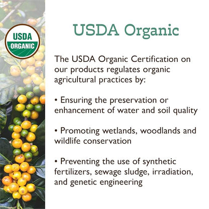 Fresh Roasted Coffee, Organic Peru Whole Bean Coffee, Medium Roast, USDA Organic, 3rd Party Tested for Mold, Mycotoxin & Pesticides, Kosher, 5 lb (80 oz)