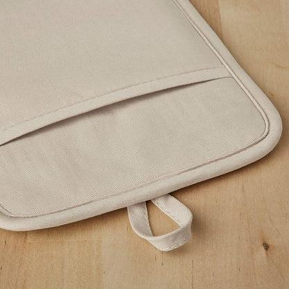 KitchenAid Ribbed Soft Silicone Pot Holder 2-Pack Set, Milkshake Tan, 7"x9"
