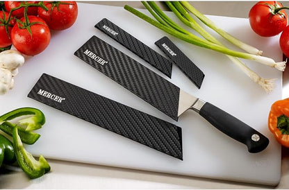 Mercer Culinary 4-Piece Felt Lined Knife Guard Set