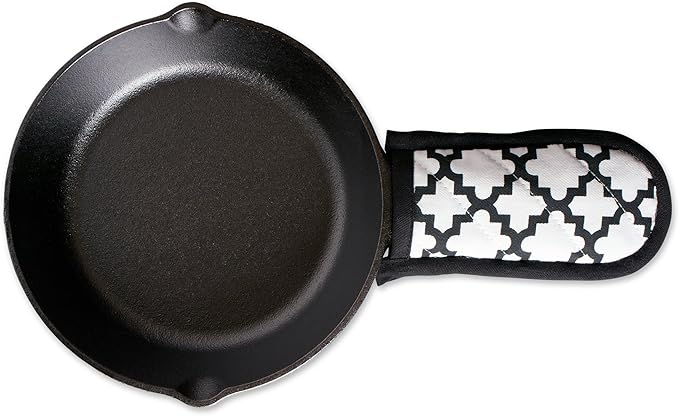 DII Lattice Basics Collection Kitchen Essentials, Pan Handle Set, White, 3, Piece