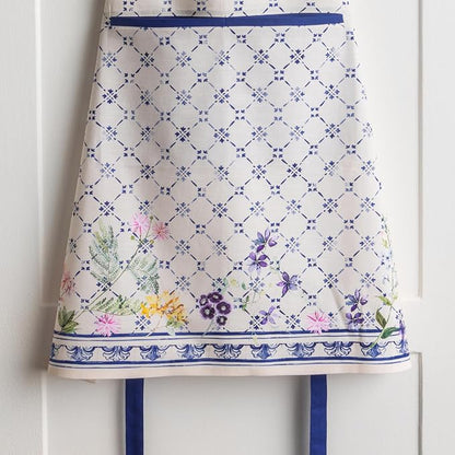 Maison d' Hermine 100% Cotton Apron for women with Pocket Kitchen Chef Apron for Men Cooking Spring Summer