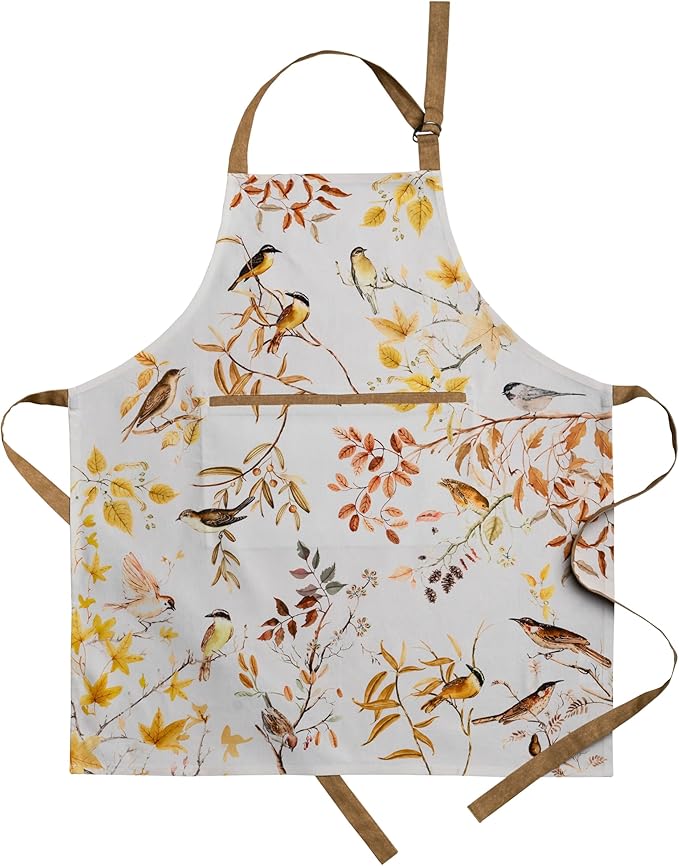 Maison d' Hermine 100% Cotton Apron for women with Pocket Kitchen Chef Apron for Men Cooking Spring Summer