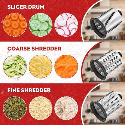 Meat Grinder & Slicer Shredder Attachments for KitchenAid Stand Mixer, Metal Meat Grinder with Sausage Stuffer Tubes, Cheese Grater, 2 Pcs Attachment Set for KitchenAid Mixers