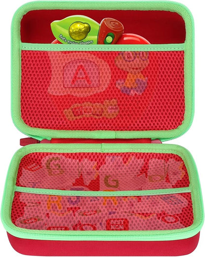 Storage Case Compatible with Leapfrog Tad's Fridge Phonics Magnetic Letter Set (Red+ Green)