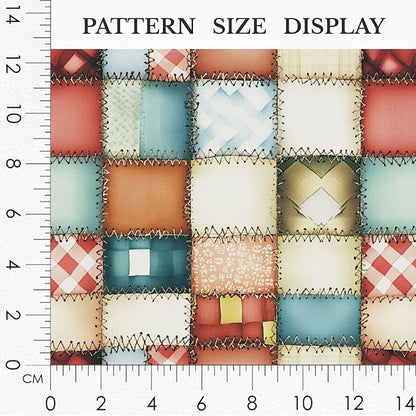 100% Cotton Fabric by the Yard – Turkish Quality Quilting & Sewing Fabric, 1 Yard x 1.69 Yards Wide, Patchwork Cotton for Crafts