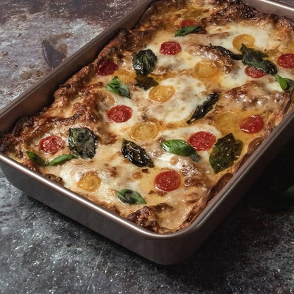 HAPPIELS 9x13in Rectangular Baking Pan Nonstick, PFOA & BPA Free Baking Pan for oven