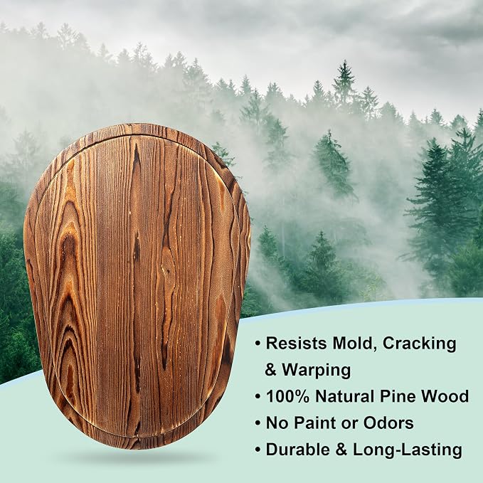 ENVTEK Mixer Slider Mat, Pine Wood Sliding Tray for KitchenAid 5 & 8 Qt Stand Mixers, Anti-Slip Moving Mat & Countertop Protector, Kitchen Accessories and Attachments for Artisan Series (5-8 QT)