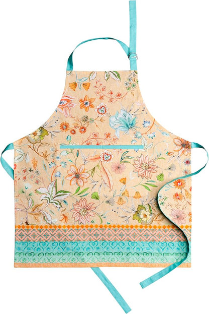 Maison d' Hermine 100% Cotton Apron for women with Pocket Kitchen Chef Apron for Men Cooking Spring Summer