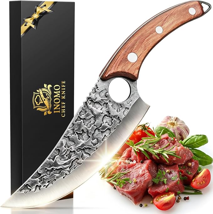 Fathers Day Gift for Men Dad, Chef Knife, Kitchen Knife for Cooking, Birthday Gifts for Men Husband Dad for Anniversary, Chopping, Japanese Steel Knife for Home, BBQ, Balance & Control, 6 Inch