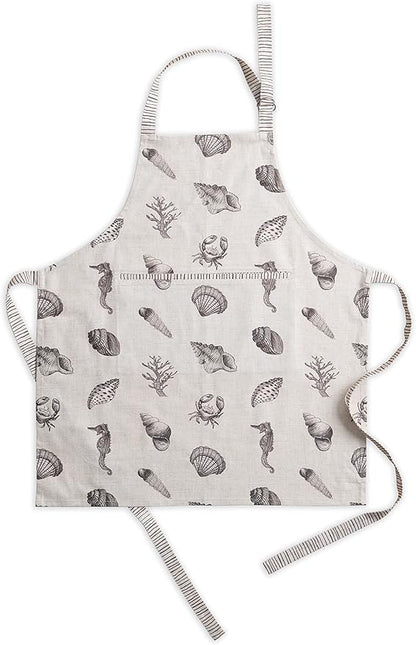 Maison d' Hermine 100% Cotton Apron for women with Pocket Kitchen Chef Apron for Men Cooking Spring Summer