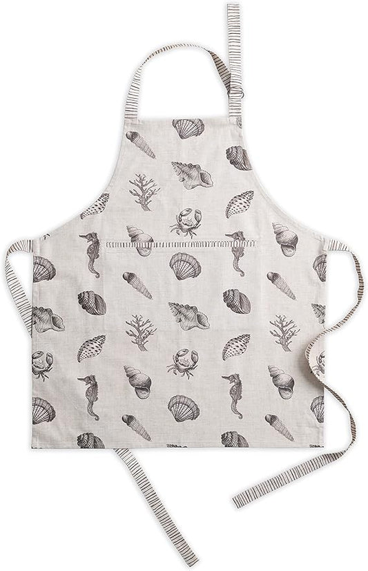 Maison d' Hermine 100% Cotton Apron for women with Pocket Kitchen Chef Apron for Men Cooking Spring Summer