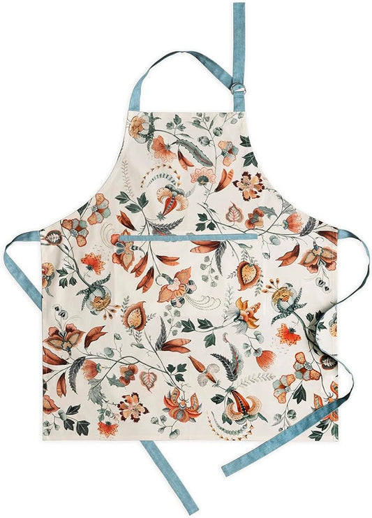 Maison d' Hermine 100% Cotton Apron for women with Pocket Kitchen Chef Apron for Men Cooking Spring Summer