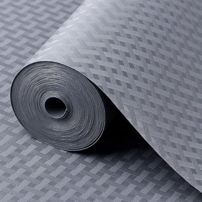 Shelf Liners for Kitchen Cabinets Refrigerator Liners Waterproof & Oil-Proof Kitchen Cupboard Liner Non-Slip Drawer Mats EVA Material Non Adhesive Fridge Liner for Shelves - Gray 11.8 x 393.7 inches