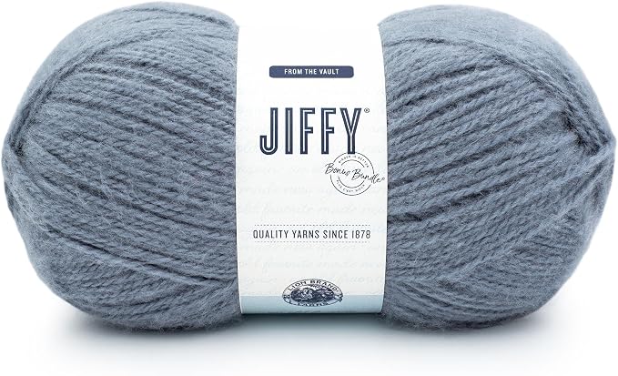 Lion Brand Yarn Jiffy Bonus Bundle, Acrylic Yarn for Crochet, Coastal, 1 Pack