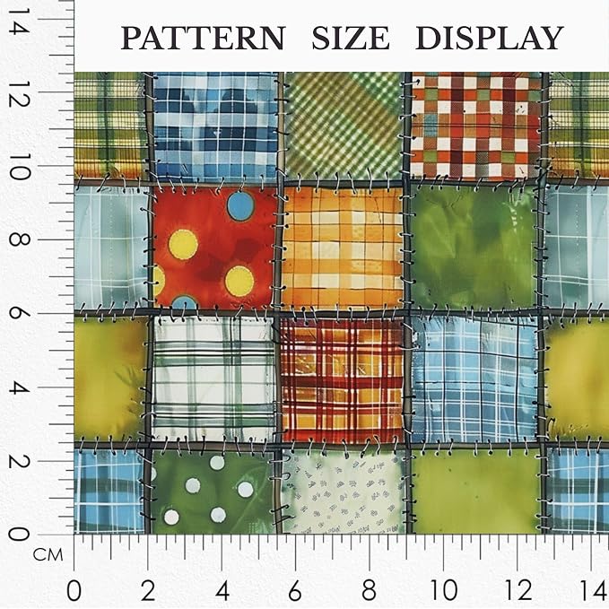 100% Cotton Fabric by the Yard – Turkish Quality Quilting & Sewing Fabric, 1 Yard x 1.69 Yards Wide, Patchwork Cotton for Crafts