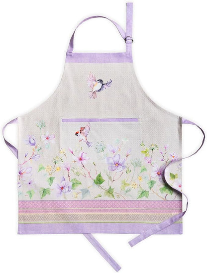 Maison d' Hermine 100% Cotton Apron for women with Pocket Kitchen Chef Apron for Men Cooking Spring Summer