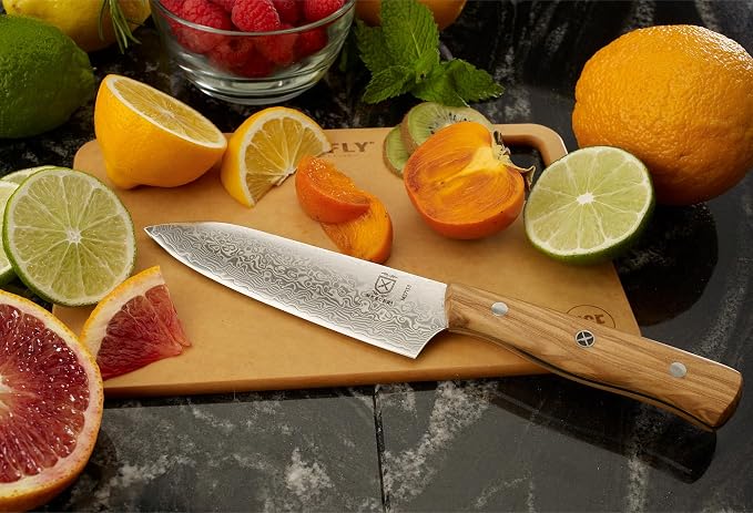 Proposed Value: Mercer Culinary Premium Grade Super Steel, 5-Inch Bar Knife, Spalted Maple Handle/Saya Cover