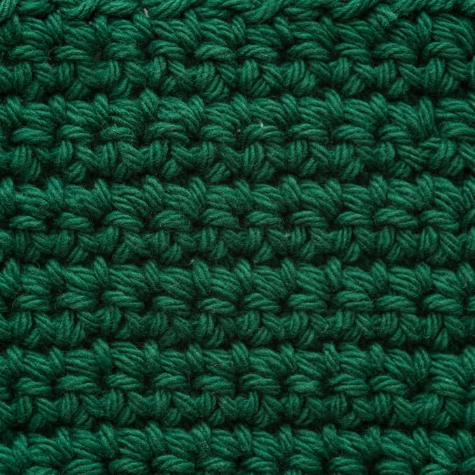 Lily Sugar'n Cream 100% Cotton Yarn 6-Pack Bundle with Bella's Crafts Stitch Markers (Rainbow)