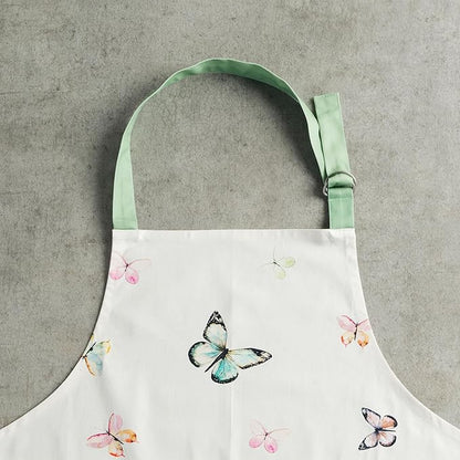 Maison d' Hermine 100% Cotton Apron for women with Pocket Kitchen Chef Apron for Men Cooking Spring Summer