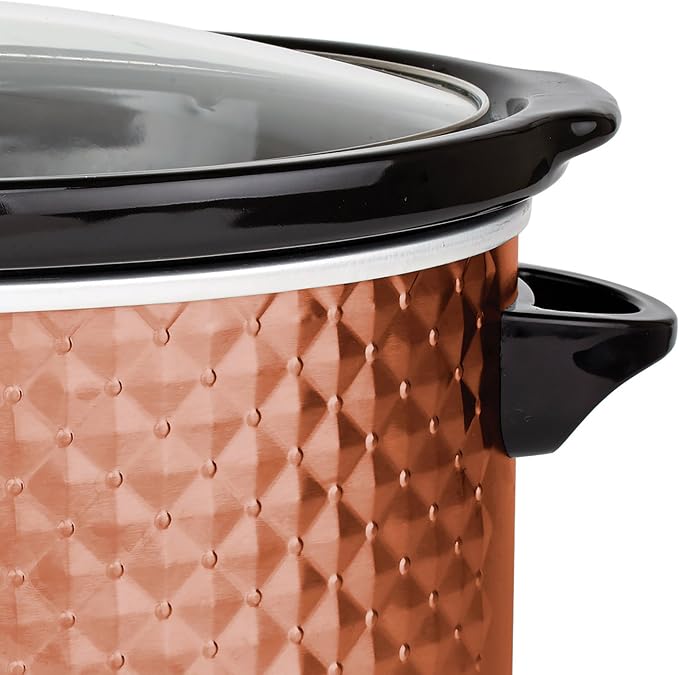 Brentwood Select 7 Quart Slow Cooker in Copper