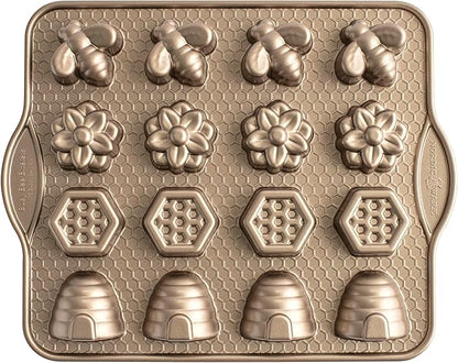 Nordic Ware Busy Bee Bitelet, 1.75 Cup Capacity, Toffee