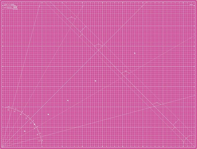 Elan Cutting Mat A0 Pink & Purple, Extra Large Self Healing Cutting Mat 36 x 48 Inch, 5-Ply Craft Board Pink, Hobby Board for Crafts 36x48 Inch