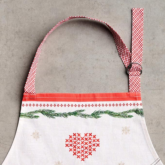 Maison d' Hermine 100% Cotton Apron for women with Pocket Kitchen Chef Apron for Men Cooking Spring Summer