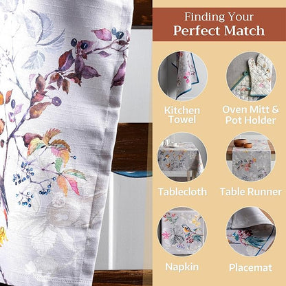 Maison d' Hermine 100% Cotton Apron for women with Pocket Kitchen Chef Apron for Men Cooking Spring Summer