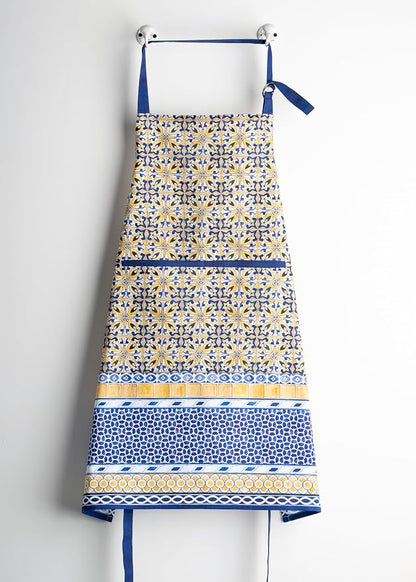 Maison d' Hermine 100% Cotton Apron for women with Pocket Kitchen Chef Apron for Men Cooking Spring Summer
